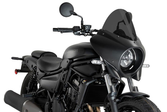Semifairing Mirage Touring Mat Zwart Puig Kawasaki Eliminator 500 '24-