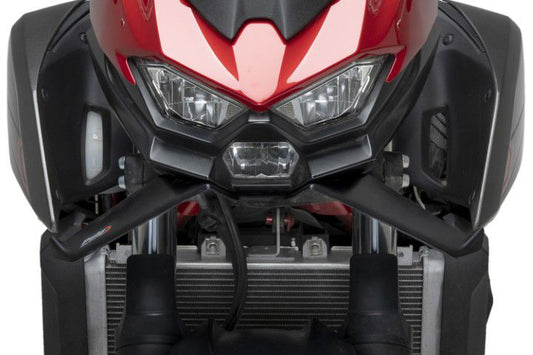 Naked Front Spoiler carbon look Puig voor Kawasaki Z500 / SE '24-