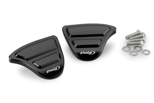 Spiegelafdekplaatjes Zwart Puig Yamaha Yzf-R1