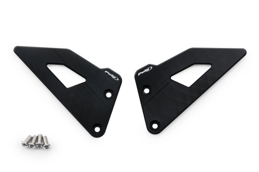 Heelplates Puig KTM 990 Duke / R '24- zwart