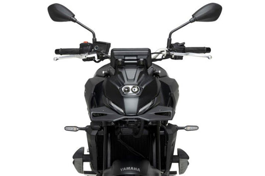 Naked Front Spoiler Puig voor Yamaha MT-07 '25- mat zwart