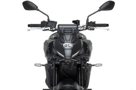 Naked Front Spoiler Puig voor Yamaha MT-07 '25- zwart