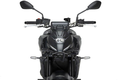 Puig Naked Front Spoiler - Yamaha MT-07 2025-2026 - Zwart / Mat Zwart en meer