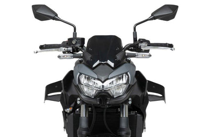Puig D12 Zijspoilers - Kawasaki Z650 2020-2026 | Z650S 2026 - Zwart / Mat Zwart en meer