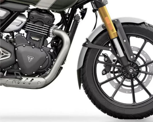 Voorspatbord verlenger zwart Puig Triumph Scrambler 400X '24-