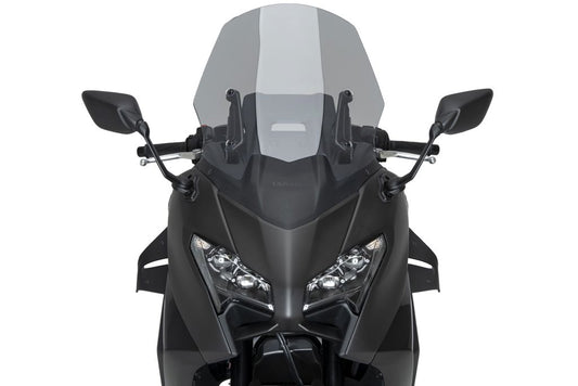 Side spoiler D12 Puig Yamaha T-MAX 560 / Tech Max '22- mat zwart