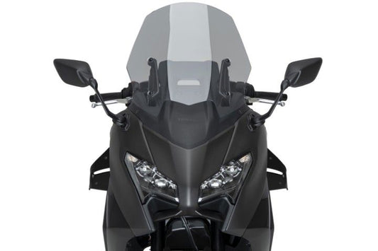 Side spoiler D12 Puig Yamaha T-MAX 560 / Tech Max '22- zwart