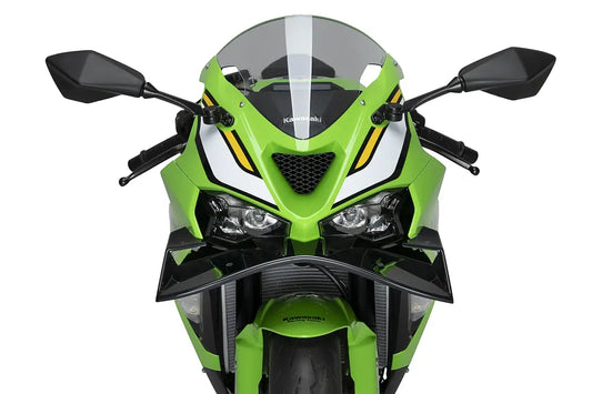 Frontal Spoiler GP Puig voor de Kawasaki ZX6-R '24- zwart