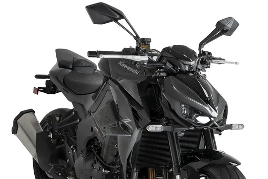Side spoiler D12 Puig Kawasaki Z1100 / SE '26- carbon look
