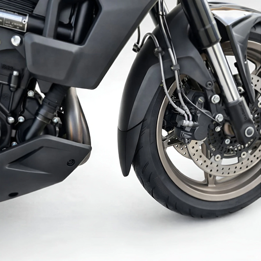 Voorspatbord verlenger zwart CF Moto 700MT ’23-