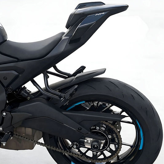 Achterspatbord verlenger mat zwart CF Moto 675NK '25-