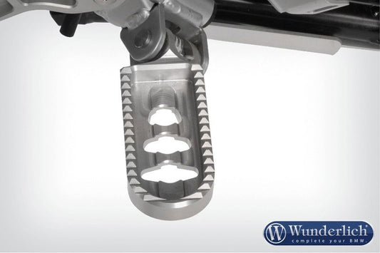 Footrest Lowering Kit - Silver Bmw R1200Gs Lc/Adventure Wunderlich