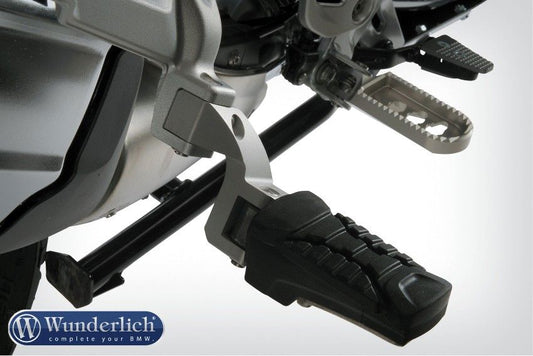Passenger Footrest Relocation - Silver Bmw R1200Gs Lc/Adventure // S1000Xr Wunderlich
