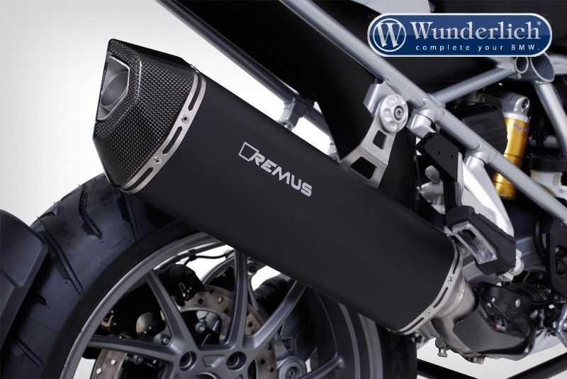 Remus Black Hawk (Euro3) Bmw R1200Gs Lc '13-/ Adventure '14-- Black Wunderlich