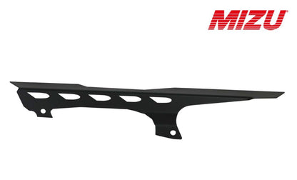 MIZU Kettingbeschermer - KTM 990 Duke 2024-2026 | 990 Duke R 2025-2026 | 990 RC R 2025-2026 - Fly-Serie - Oranje / Zwart