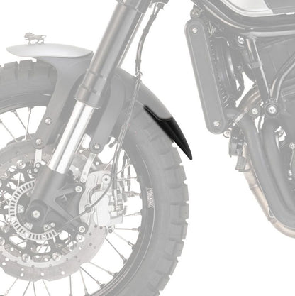 Voorspatbord Verlenger Voor De Achterkant Zwart Puig Benelli Leoncino 500/Trail '16-