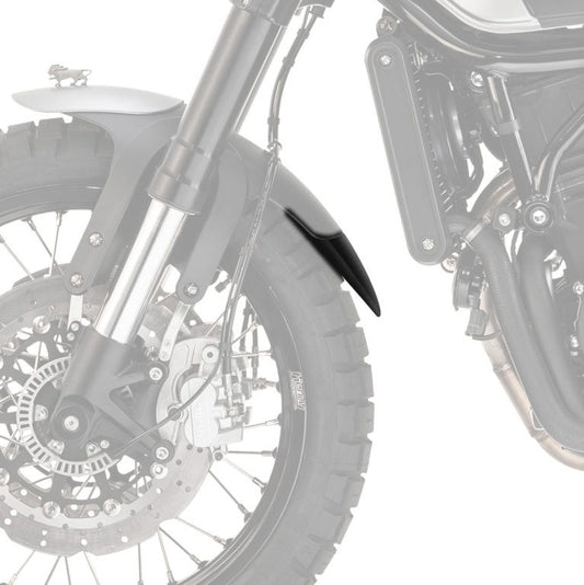 Voorspatbord Verlenger Voor De Achterkant Zwart Puig Benelli Leoncino 500/Trail '16-
