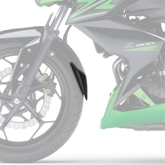 Voorspatbord Verlenger Voor De Achterkant Zwart Puig Kawasaki Ninja 300/Z300 '13-