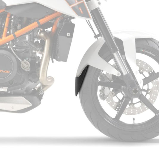 Voorspatbord verlenger voor de achterkant zwart Puig KTM 690 Duke/ R '12-'17