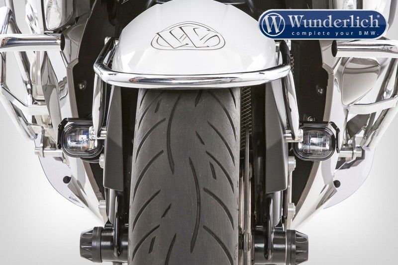 Led Additional Headlight For Duo-Lever Assembly Bmw K1600Gt - Black Wunderlich