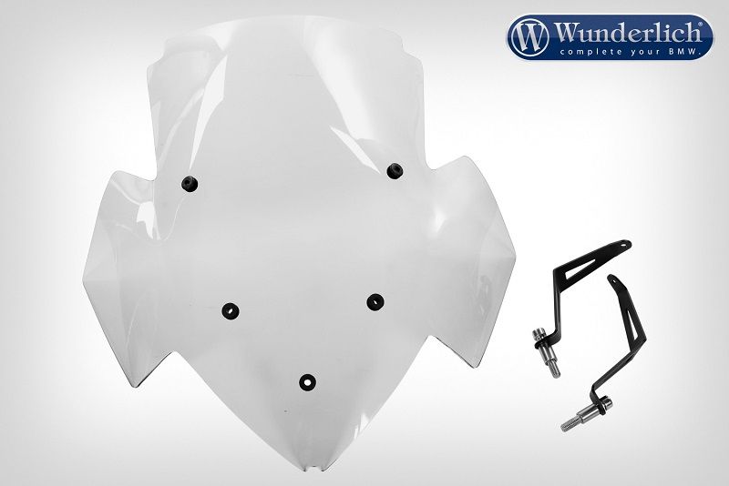 Windscreen Â»Marathonâ« High Bmw S1000R '14-- Clear Wunderlich
