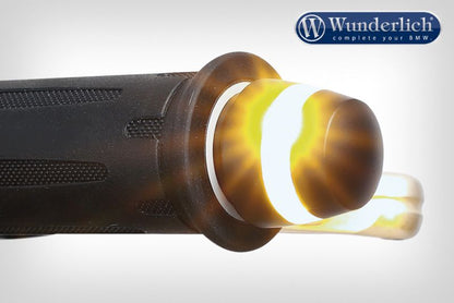 Kellermann Bar End Turn Signal Bl 2000 Set Bmw R Ninet Modellen/S1000R '14-- Black Wunderlich