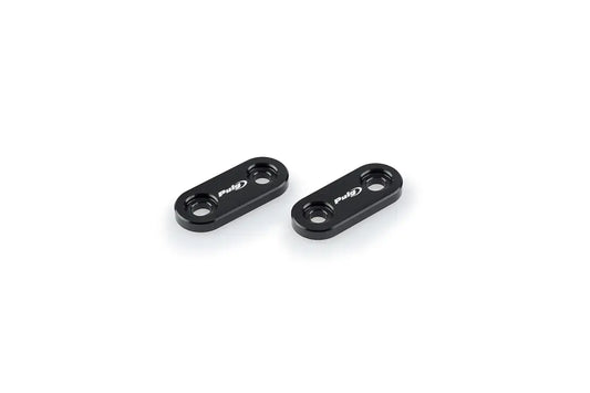 Spiegelafdekplaatjes zwart Puig Yamaha YZF-R1 / XJ6 Diversion