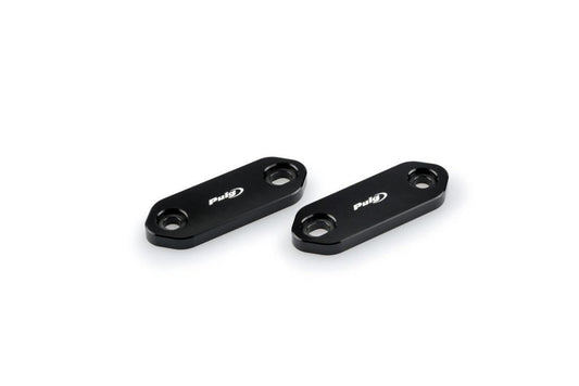 Spiegelafdekplaatjes zwart Puig diverse Kawasaki Ninja modellen