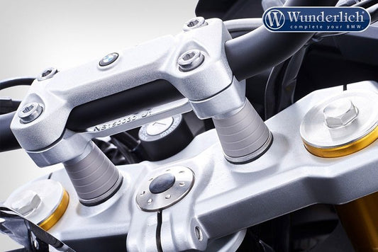 Handlebar Riser Ergo 25Mm Bmw G310Gs/R - Silver Wunderlich