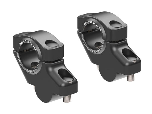 Stuurverhogers offset 30mm/21mm zwart Yamaha Tracer 9 GT / GT Plus '25-