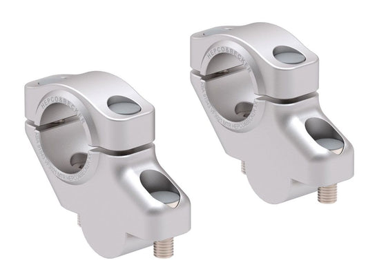 Stuurverhogers offset 30mm/21mm zilver