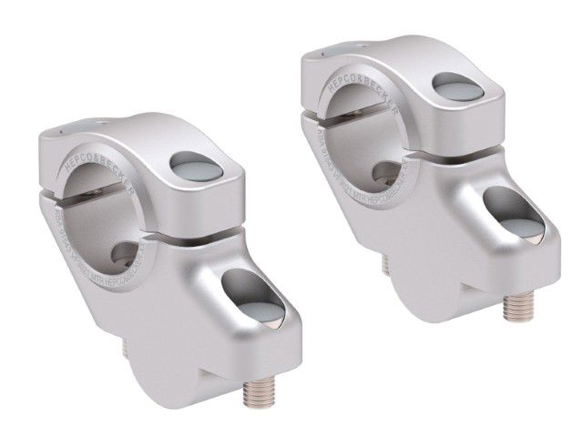 Stuurverhogers offset 30mm/21mm zilver Yamaha Tracer 9 GT / GT Plus '25-
