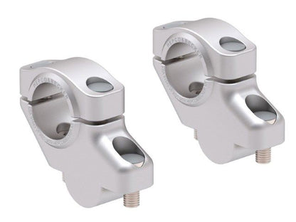 Stuurverhogers offset 30mm/21mm zilver Yamaha Tracer 9 GT / GT Plus '25-