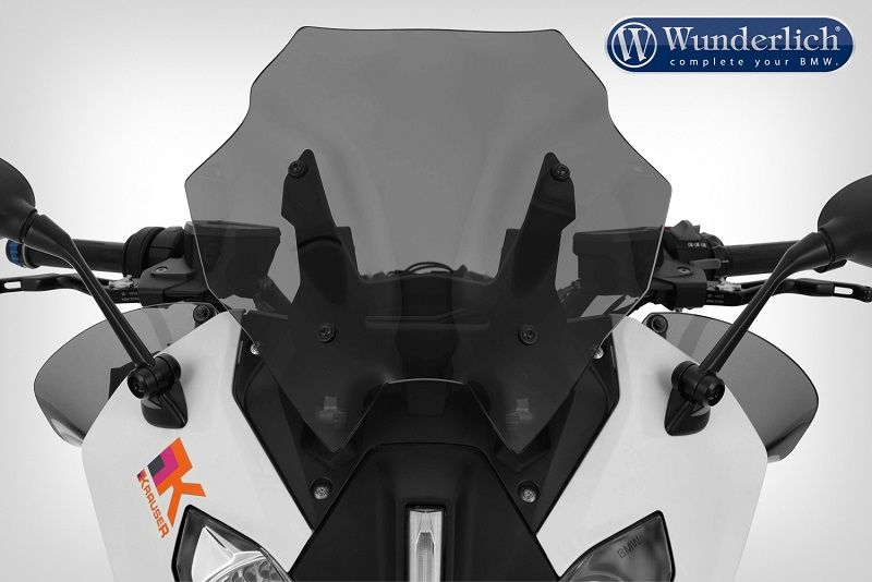 Flowjet Windshield Â»Sportâ« Bmw R1200Rs Lc - Smoked Grey Wunderlich