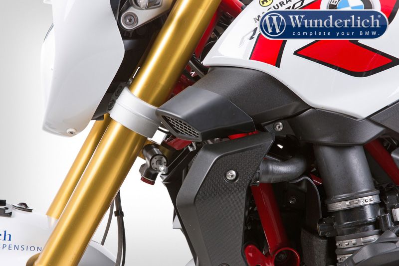 Intake Pipe Cover Bmw R1200R Lc - Black Wunderlich