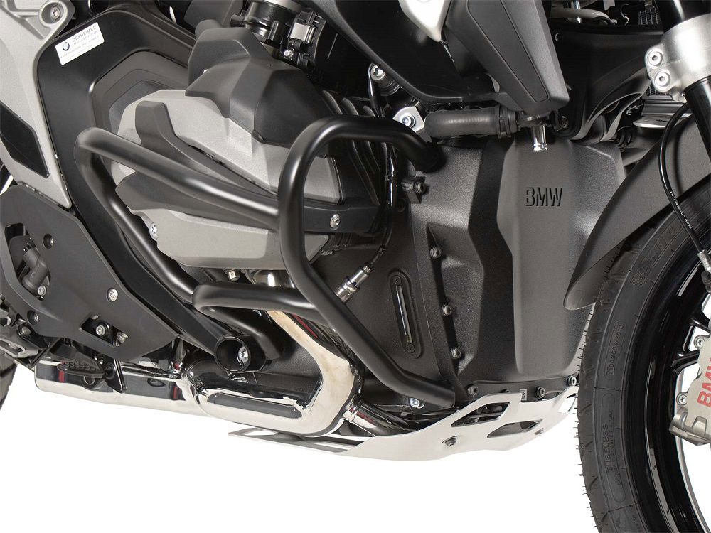 Hepco & Becker Valbeugel - BMW R1300GS met radar 2023-2026 | R1300GS zonder radar 2023-2026 - Zwart / RVS