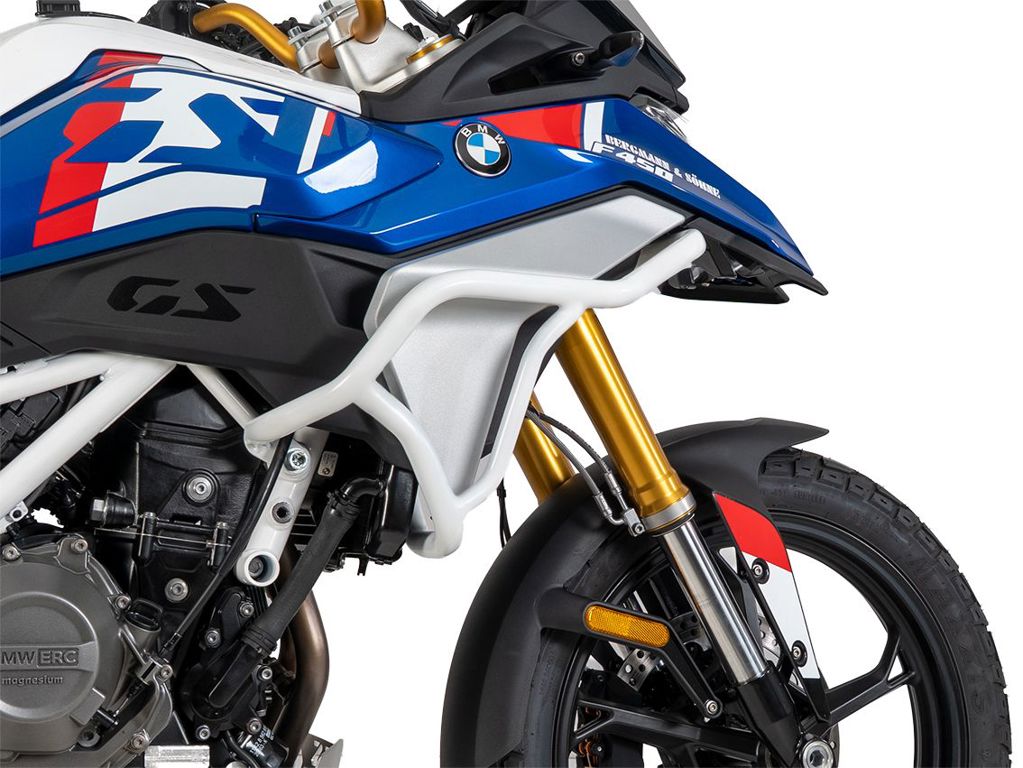 Valbeugel boven (tank guard) wit Hepco&Becker BMW F450GS '26-