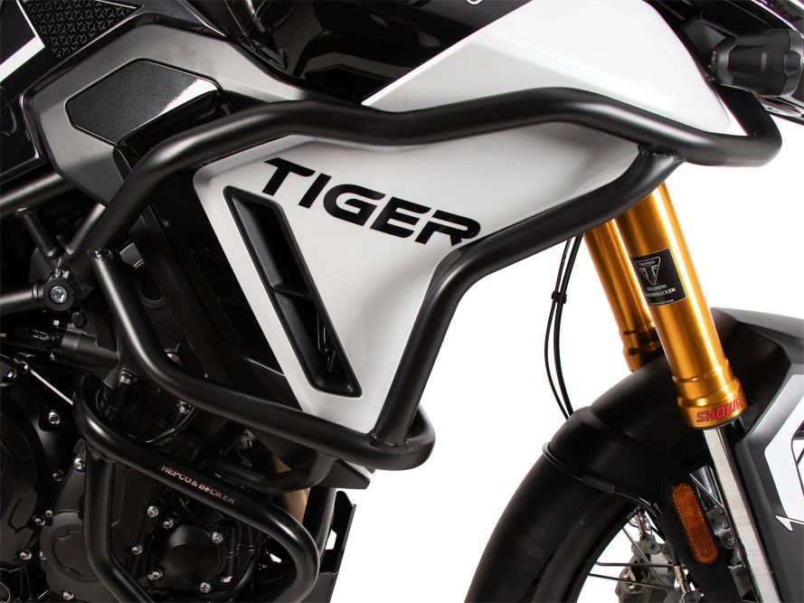 Tank Valbeugel (Tankguard) Zwart Hepco&Becker Triumph Tiger 900 Rally Pro '24-