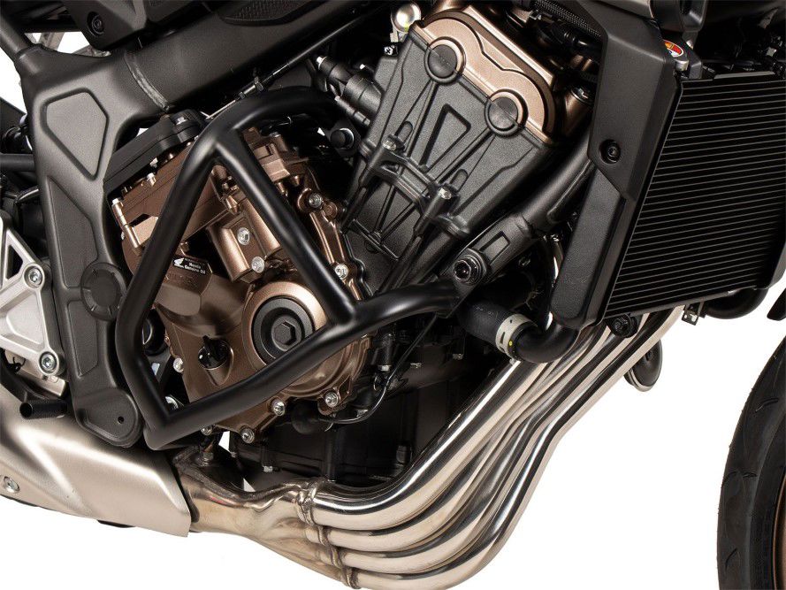 Valbeugel Model ''Solid'' Zwart Hepco&Becker Honda Cb650R E-Clutch '24-