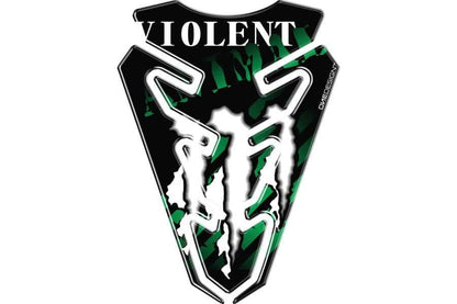 Tankpad Violent Puig groen universeel