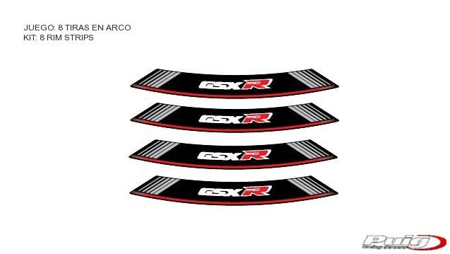 Velglint Puig Met Logo Suzuki Gsx-R