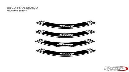 Velglint Puig Met Logo Honda Scoopy