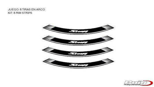 Velglint Puig Met Logo Honda Scoopy