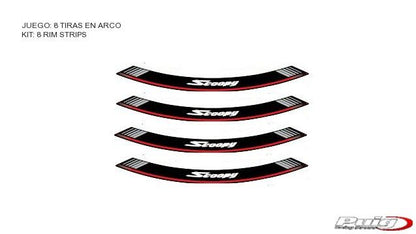 Velglint Puig Met Logo Honda Scoopy