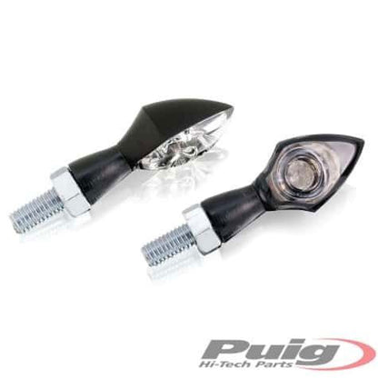 Knipperlichten Puig Led Model Power Led Met Zwarte Alu Body (Per Set)