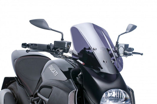 Vervangingsruit naked bike touring Puig Ducati Diavel '11-'13