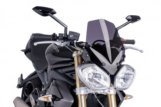Vervangingsruit naked bike Puig Triumph Speed Triple/R 1050 / Street Triple 675/R