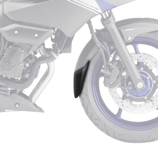 Voorspatbord verlenger zwart voor diverse Yamaha FZ6 & XJ6 modellen