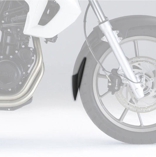 Voorspatbord verlenger zwart Puig voor de BMW F650GS '08-'12