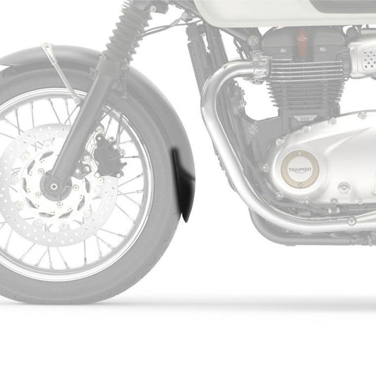 Voorspatbord verlenger Puig zwart Triumph voor diverse Triumph modellen
